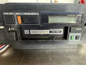 Sears AM/FM Car Auto Stereo Radio Cassette Player Azimuth 260.500310  Japan Made - Foto 1 di 6