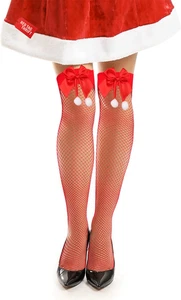 Christmas Thigh High Stockings - Picture 1 of 4