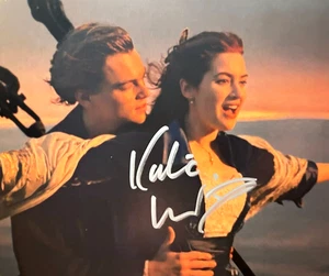 Kate Winslet TITANIC Signed 8x10 inch REAL Genuine Autograph w/COA - Picture 1 of 3
