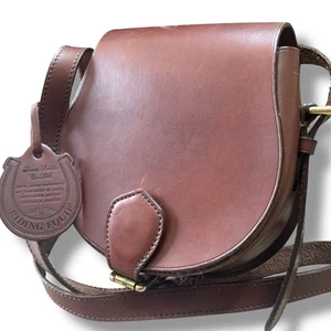 Hermoso Bolso de Hombro SOMES SADDLE Cuero en Marrón, Cuero de Sillín Genuino - Imagen 1 de 10