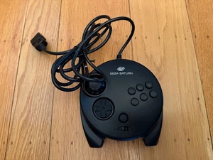 Sega Saturn | Authentic OEM 3D Wired Controller | Black MK-80117 - Picture 1 of 3