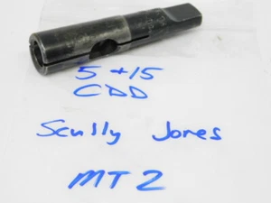 USED SCULLY JONES #2MT SPLIT SLEEVE CENTER DRILL DRIVER 5 & 15 (12115) - Picture 1 of 1