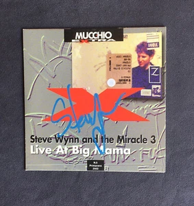 CD Steve Wynn & the Miracle 3 LIVE AT BIG MAMA Roma signed autografato - Picture 1 of 2
