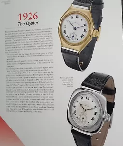 Rolex Oyster Reloj Revista Anuncio Artículo Imagen Anuncio Original Impresión Regalo - Imagen 1 de 1