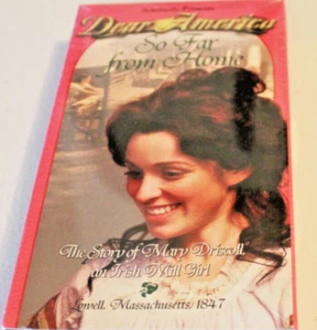 Dear America So Far From Home (New Sealed VHS 1999) Mary Driscoll, Scholastic - Picture 1 of 2