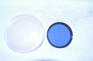 Soligor 55 mm 80B Screw-In Filter with Case Made in Japan (Q-116) - Picture 1 of 2