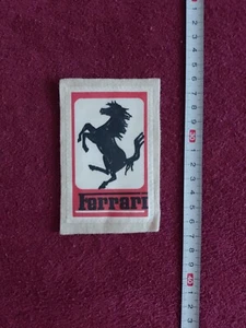 Old Motoring Patch: Formula 1 - FERRARI - Picture 1 of 1