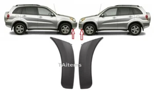 PAIR / SET FRONT BUMPER MOULDING TRIM FITS FOR TOYOTA RAV4 XA20 2000-2003 - Picture 1 of 7
