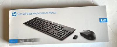 HP Slim Wireless Keyboard and Mouse T6L04AA#ABA New(open box) - Image 1 of 4