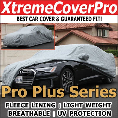 1997 1998 1999 Audi A8 A8L Breathable Car Cover w/Fleece Dark Gray - Image 1 of 4