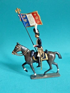 Soldat CBG MIGNOT - Premier empire - Cavalier 98 - Drapeau grenadiers à cheval - Foto 1 di 2