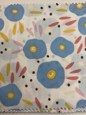 20 - 5” X 5” Moda Fabric Squares ( Blue & White) - Image 1 of 2