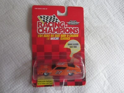 1997 Racing Champions NASCAR Classics: Donnie Allison 1969 Ford Novo na embalagem - Imagem 1 de 3