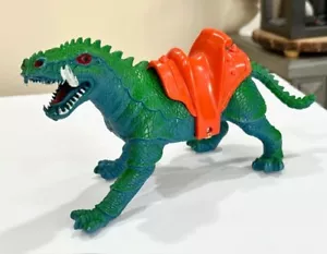 1984 Rare Imperial Dragon Beast Sabretooth Serpent Figure With Saddle - Picture 1 of 9