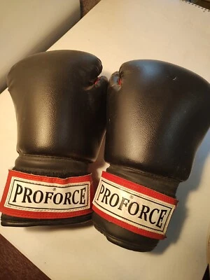 Guantes de boxeo Proforce. 12 oz. Juventud. Gancho y bucle.  Foto 1 de 3