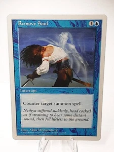 MTG - 5th Edition - Remove Soul - Common - Lightly Played - Picture 1 of 6