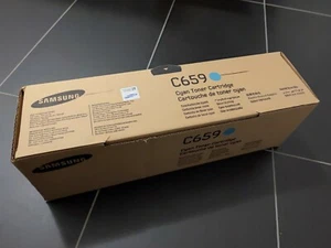 Samsung CLT-C659S - ORIGINAL - CYAN - UNBENUTZT - VERSIEGELT - Bild 1 von 3