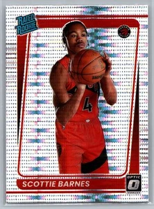 2021-22 Donruss Optic #186 Scottie Barnes Silver Pulsar Prizm Exclusive  Raptors - Picture 1 of 2