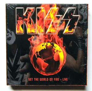 KISS Set The World On Fire - Live CD 10 Disc Box Set *RARE* - Picture 1 of 2
