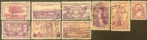 1935-36 commemorative set, Scott #772-77, 782-84, Used, F-VF - Picture 1 of 1