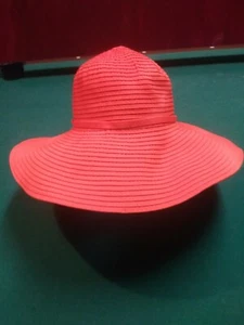 PETER GRIMM TRUE CHARACTER ORANGE SUN HAT ONE SIZE - Picture 1 of 6