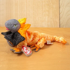 Peluche SLAYER the Lizard - 2000 Ty Beanie Babies (retirado) MWMT - NUEVO STOCK ANTIGUO - Imagen 1 de 6