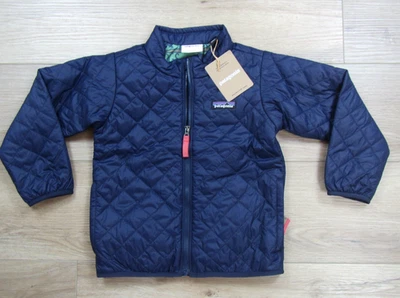 NUEVO 2025 PATAGONIA BEBÉ NANO PUFF CHAQUETA AZUL MARINO 4T ABRIGO 61363 Foto 1 de 3
