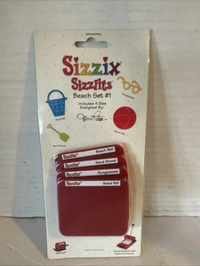2004 Sizzix Sizzlits SEALED Beach Set #1 Designs - Picture 1 of 2