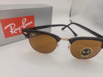 Ray-Ban Clubmaster Tinted B-15 Brown Lenses Havana Frame 51/21 145mm - Image 1 of 4