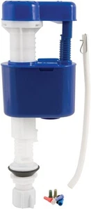 Plumb Craft verstellbare Schnellabschaltung perfekte Spülung Anti-Siphon Toilette weiß - Bild 1 von 7