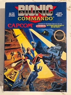 Bionic Commando - Nintendo NES CIB - Rev-A - Ver fotos - Imagem 1 de 4