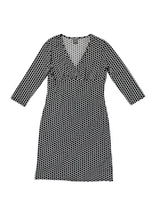 Ann Taylor Petites schwarzes geometrisches Kleid - Größe 2P - Bild 1 von 4