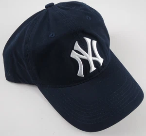 New York Yankees Hat Cap Blue Cotton Buckle Adjustable Canon Logo Yankee SGA - Picture 1 of 5