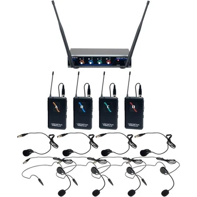 VocoPro Digital-Quad-B4 - Four Channel Wireless, Black - Image 1 of 3