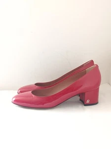 Bally Red Patent Leather Closed Toe Heels - Picture 1 of 13