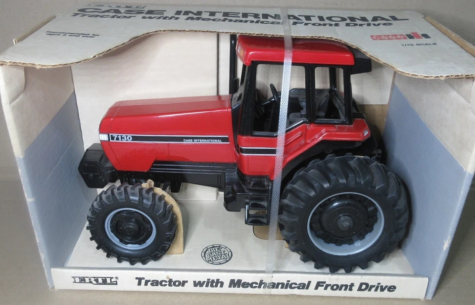 De colección ERTL 1987 Case International CASEIH 7130 Magnum tractor de juguete fundido a presión 1/16 Foto 1 de 4