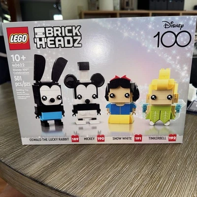 Lego Brickheadz Disney 100 Year Celebration 40622 BRAND NEW - Image 1 of 2