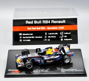1:43 Altaya Loeb Red Bull RB4 Renault Test Red Bull RB4 Barcelona 2008 - Imagen 1 de 3