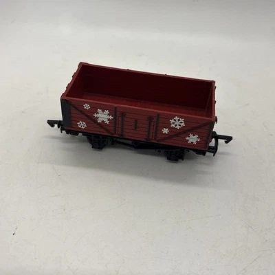 Bachmann Thomas HO OO Christmas Holiday Snowflake Open Wagon - Image 1 of 4