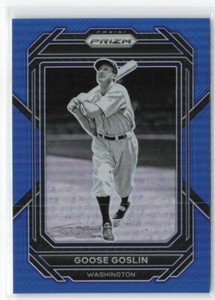 2023 PANINI PRIZM GOOSE GOSLIN BLUE PRIZM /149 WASHINGTON SENATORS