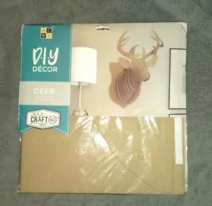 New DCWV DIY Decor 3-D Deer Head The Craft Project 60 book (Sealed) - Picture 1 of 2