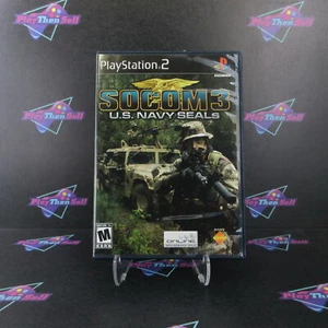 SOCOM 3 US Navy Seals PS2 PlayStation 2 Complete - 1 Year Warranty EX Cond - Picture 1 of 5