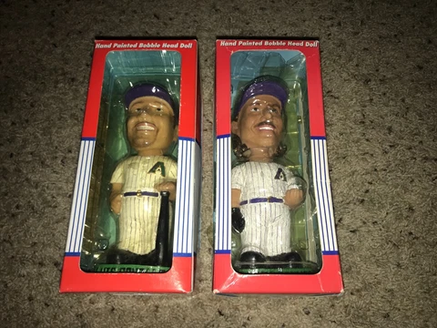 Lot of 2 Luis Gonzalez Randy Johnson Arizona Diamondbacks Bobbleheads Cover