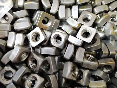 1000x Vierkantmuttern DIN 557 Gleitmutter M10x1,5 PLN CL.8 Mutter - Bild 1 von 4