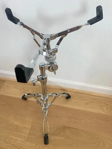 SNARE DRUM STAND Floor Basket Holder Mount Generic Modern Import Double Braced - Picture 1 of 5