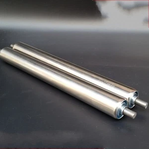 25mm Dia Stainless Steel Heavy Duty Assembly Line Conveyor Roller 200mm-300mm - Picture 1 of 6