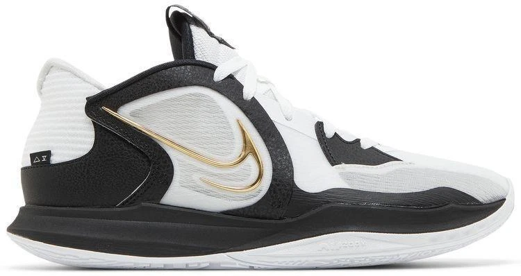 Nike Kyrie 5 Low White Black Metallic Gold