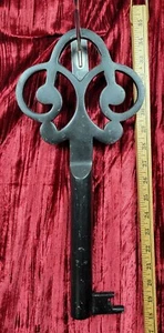 Llave Esqueleto Metal Grande FUERTE 18" -Ornada Decoración Pared Colgante Decorativo Diversión - Imagen 1 de 14