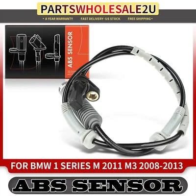 Front Left or Right ABS Wheel Speed Sensor for BMW E82 E90 E92 E93 1 Series M M3 - Image 1 of 4