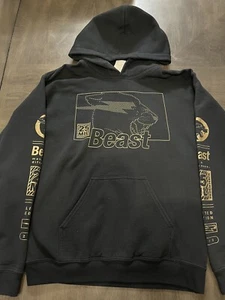 Mr Beast 25 Mil Subscribers Ltd Edition Hoodie Black Subscriber Special SZ Small - Picture 1 of 12
